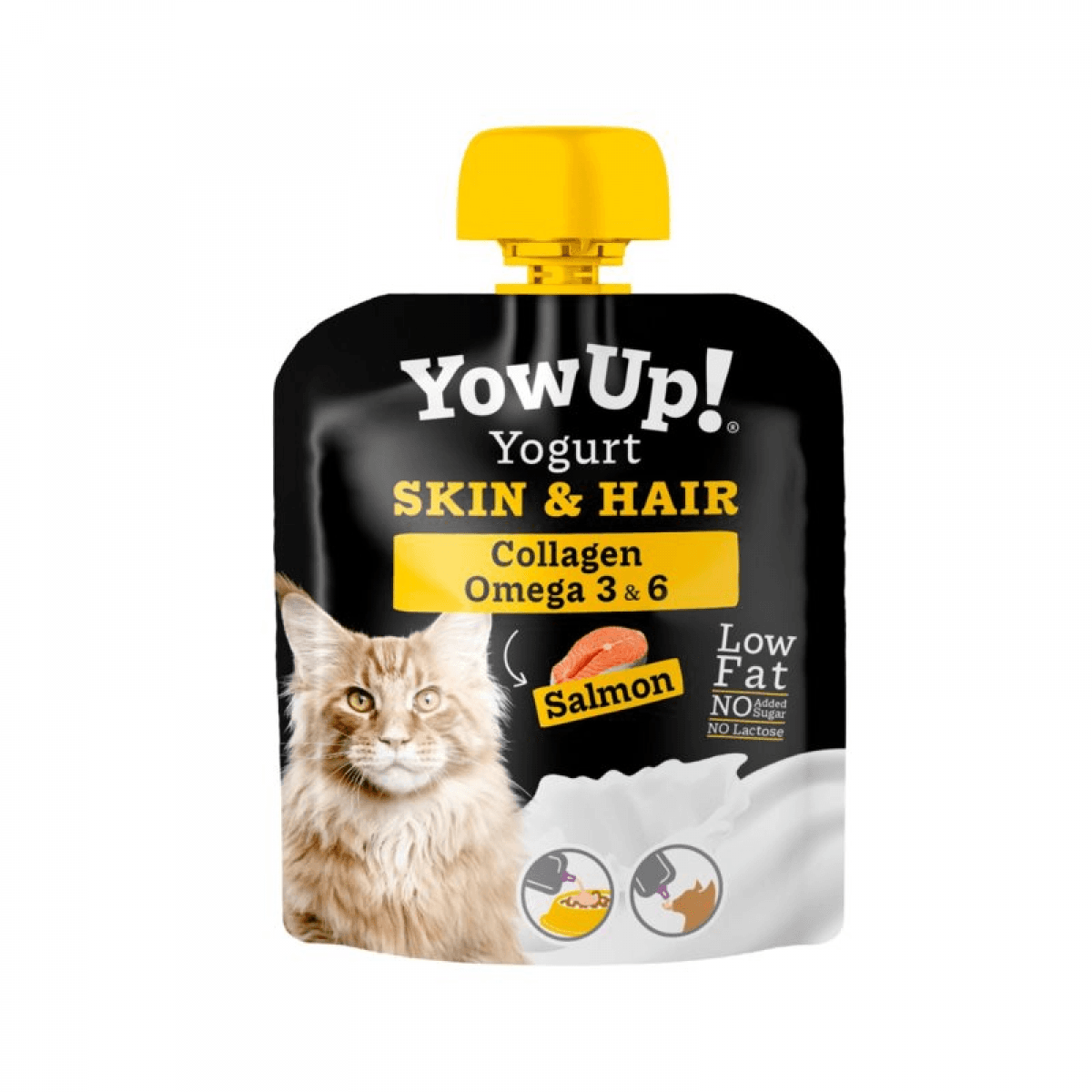 YOWUP Iogurte Skin & Hair Salmão 85g