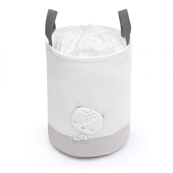 Petit Praia Cesta de Armazenamento Sleepy Gris