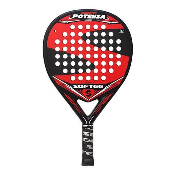 Softee Potenza Magnetic Padel Racket Vermelho,Preto