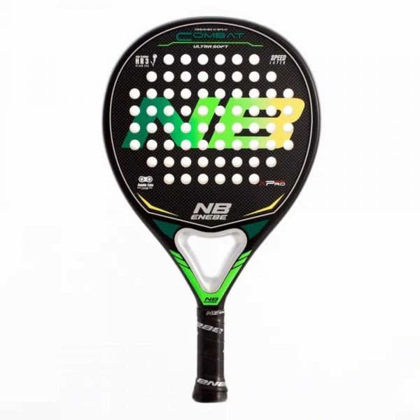 Enebe Raquete de Padel Combat Ultrasoft Preto