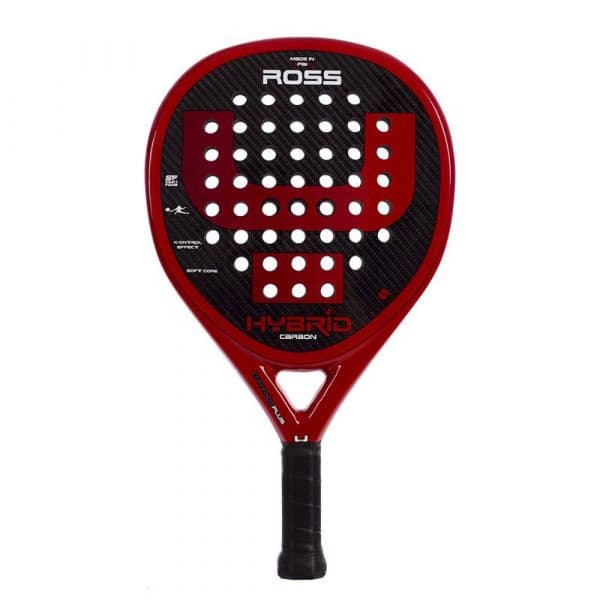 Hybrid Ross Padel Racket Vermelho