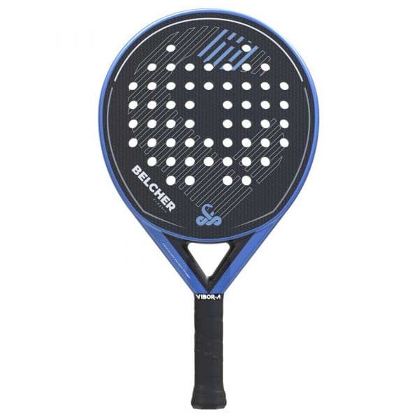 Vibor-a Belcher Classic Fiber Padel Racket Azul,Preto