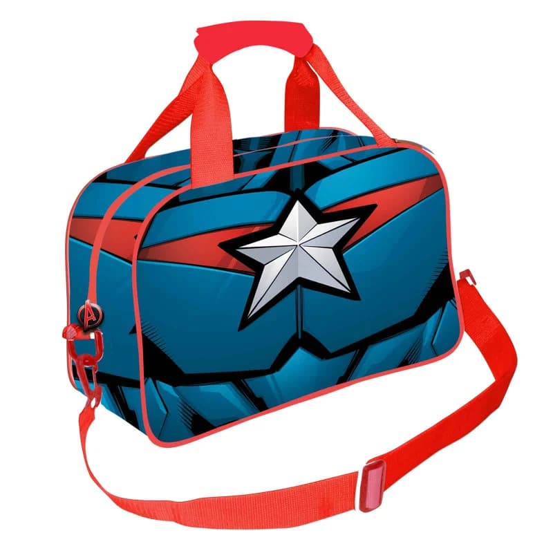 Saco de Desporto Civil War Multicor - Capitão América