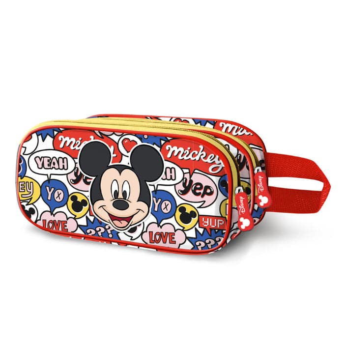 Porta Lápis Duplo 9.5 cm Mickey Yeah