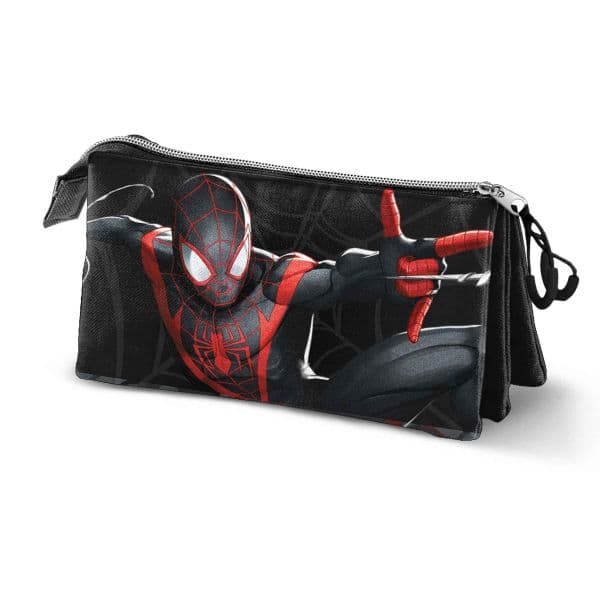 Karactermania Estojo Estojo Spider-Man Miles Triplo 23cm