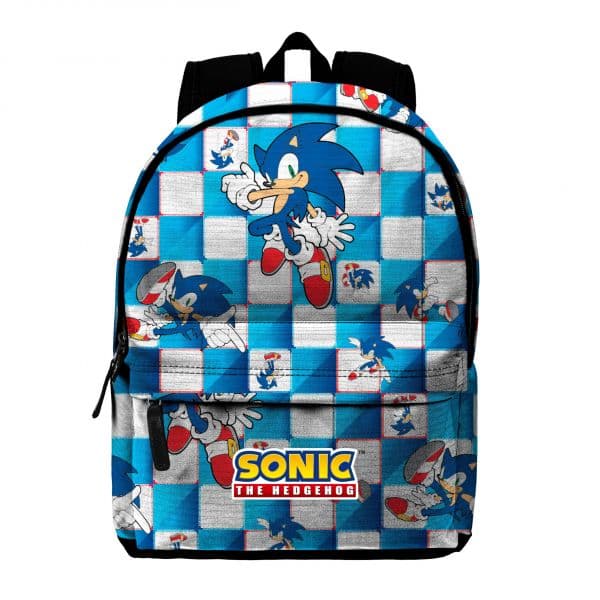 Karactermania Mochila Escolar Sortida Sonic the Hedgehog Blue Lay 41cm