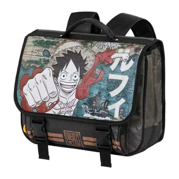 Karactermania Mochila Map One Piece Castanho