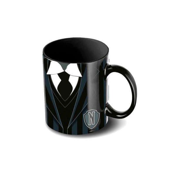 Karactermania Caneca Uniforme Quarta-feira Preto