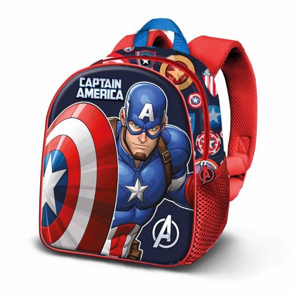 Karactermania Mochila Capitão América Patriot 31cm Azul