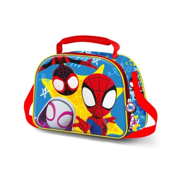 Karactermania Lancheira Térmica Vermelha Spiderman 3D