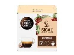cápsulas dolce gusto café sical 16 un