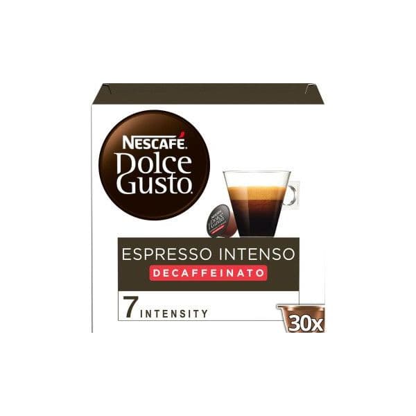 Nestlé Dolce Gusto Espresso Intenso Descafeinado - 30 Cápsulas