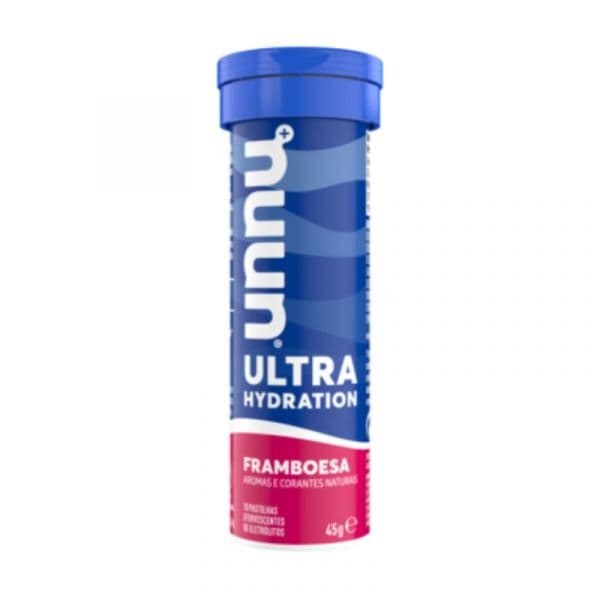 NUUN Ultra Hydration Pastilhas Efervescentes Framboesa 10 Unidades