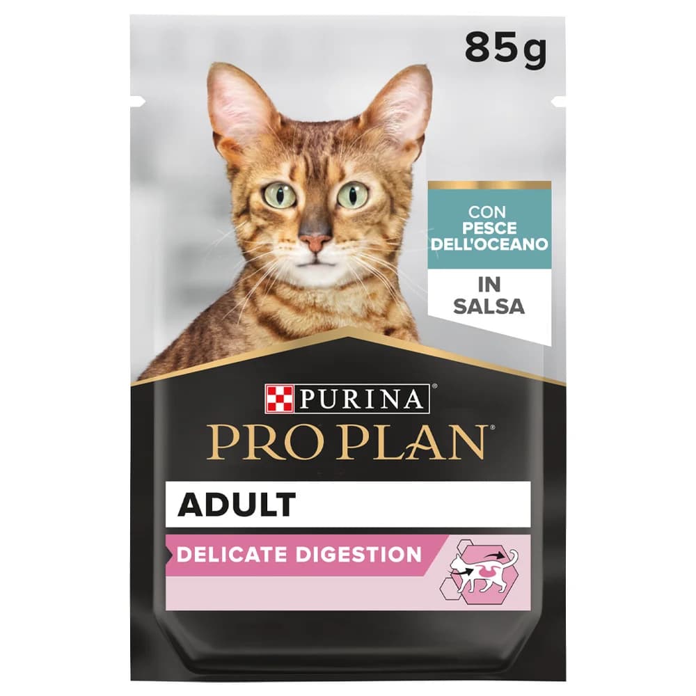 Pro Plan Delicate Digestion em molho - Peixe do Oceano
