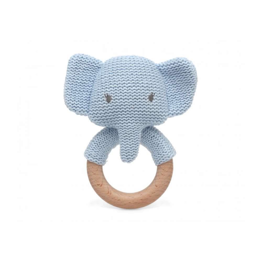 Cotton Friends Roca Elefante Azul 13cm