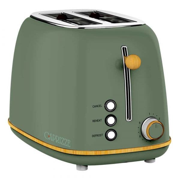 Caprizze Kaito Double Slot Toaster Prateado One Size - 8445401005810