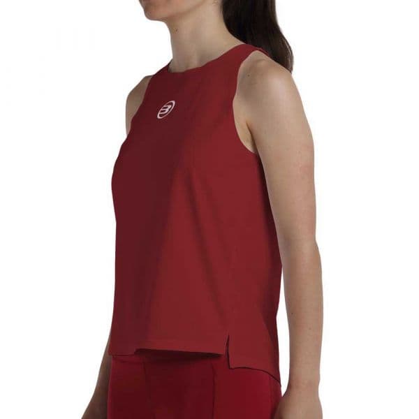 Bullpadel Etico Bg Sleeveless T-shirt Vermelho XS Mulher