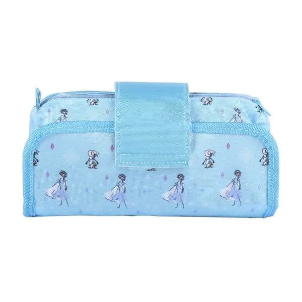Safta Estojo Escolar Frozen Azul (22 x 12 x 7 cm)