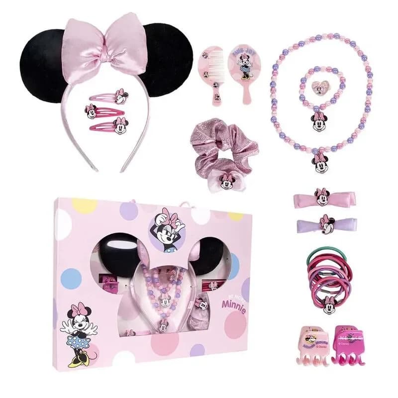 Air Val Minnie Mouse Set de Bijuteria com Acessórios