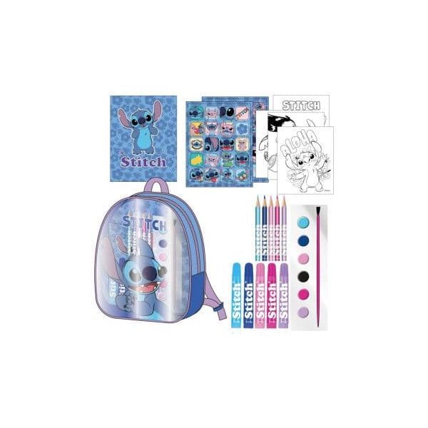 Cerdá Mochila Stitch + Conjunto de Papelaria