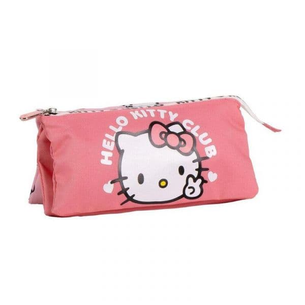 Cerdá Hello Kitty Estojo Triplo Rosa