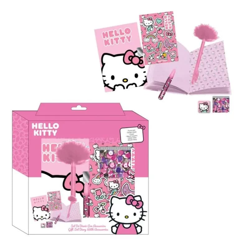 Cerdá Hello Kitty Diary Set Rosa