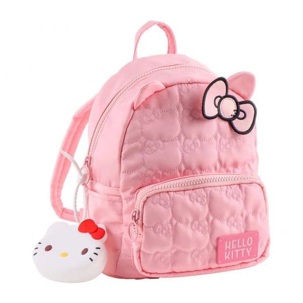 Cerdá Mochila Hello Kitty Laço 26cm Rosa