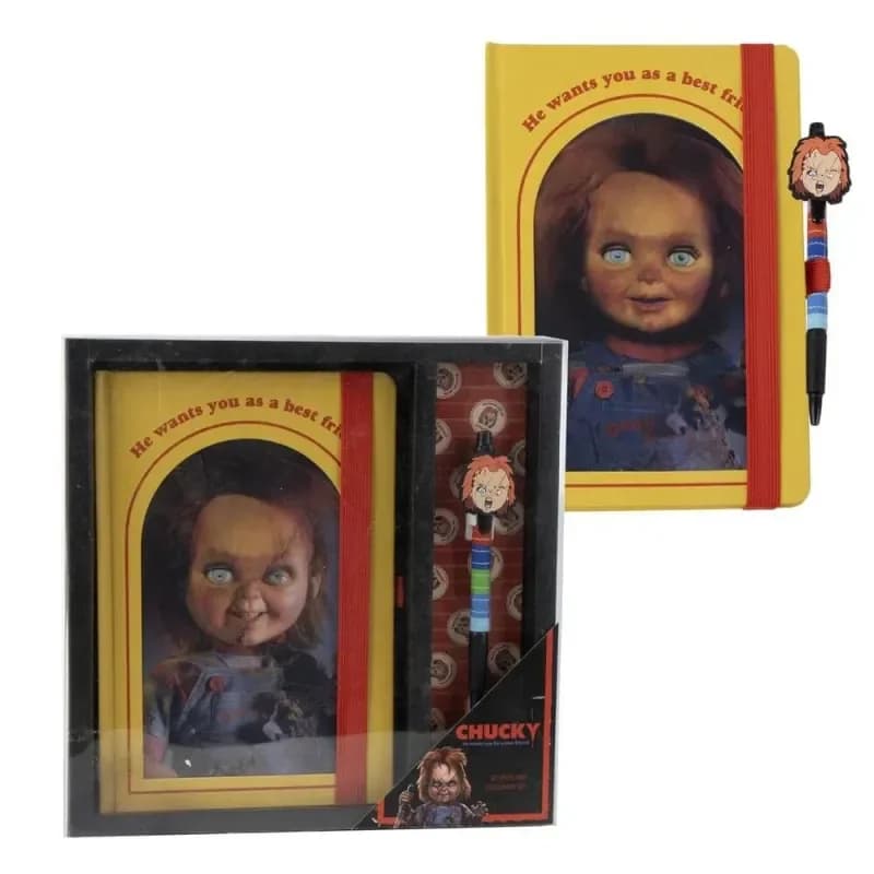 Cerdá Conjunto de papelaria Chucky 2 Unidades