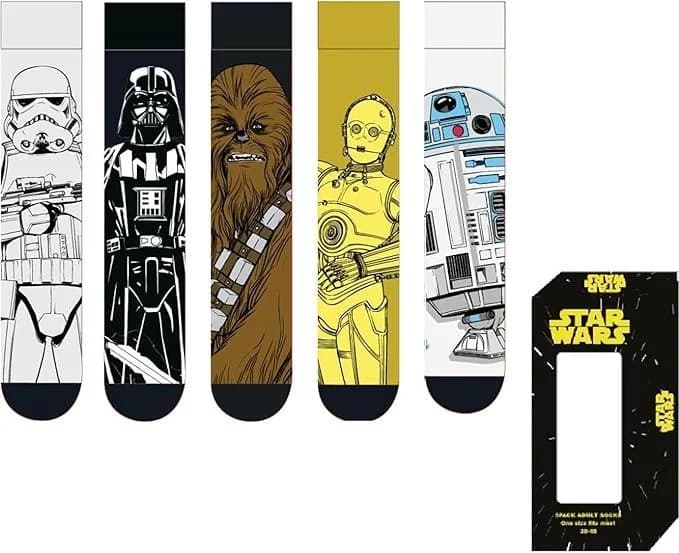 Star Wars - Personagens - Tamanho 38-45 - B0FRGL2QT3