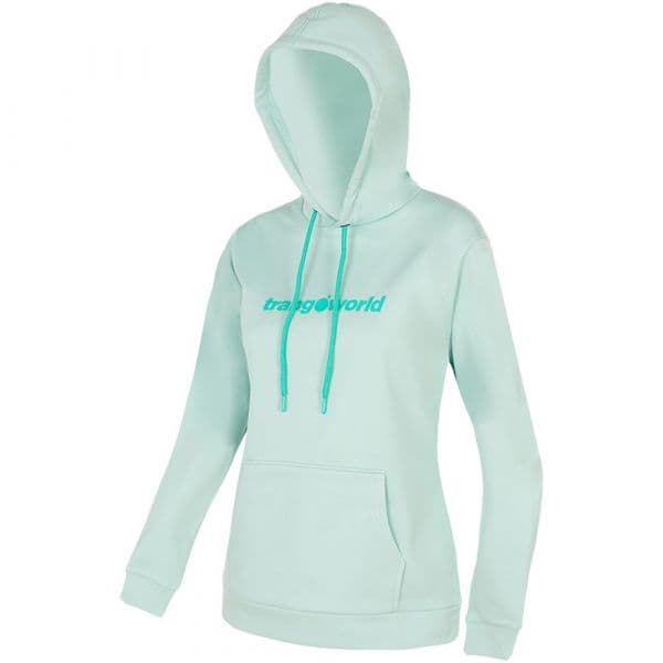 Trangoworld Ladoga Full Zip Sweatshirt Verde S Mulher