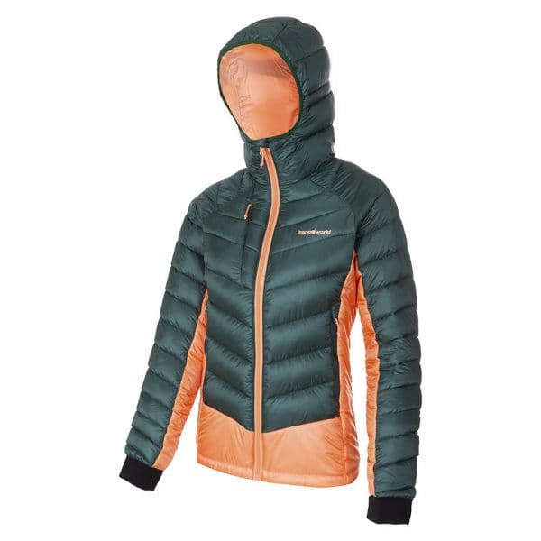Trangoworld Rulhe Jacket Verde,Laranja M Mulher