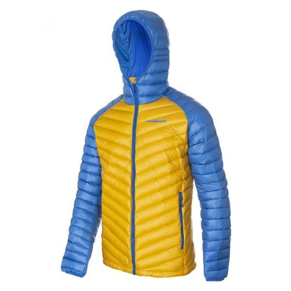 Trangoworld Timun Down Jacket Amarelo,Azul XL Homem