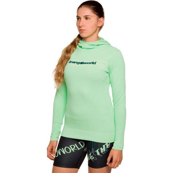 Trangoworld Limone Sweatshirt Verde S Mulher