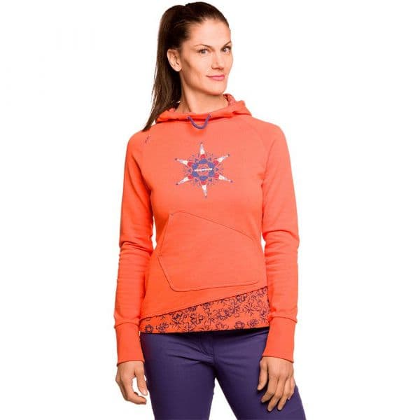 Trangoworld Bucegi Hoodie Laranja L Mulher