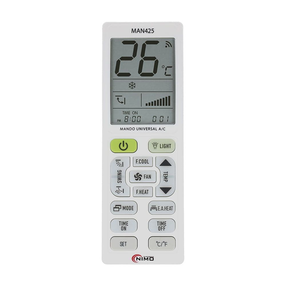 CONTROLE REMOTO UNIVERSAL PARA AR CONDICIONADO COM 4000 CÓDIGOS N