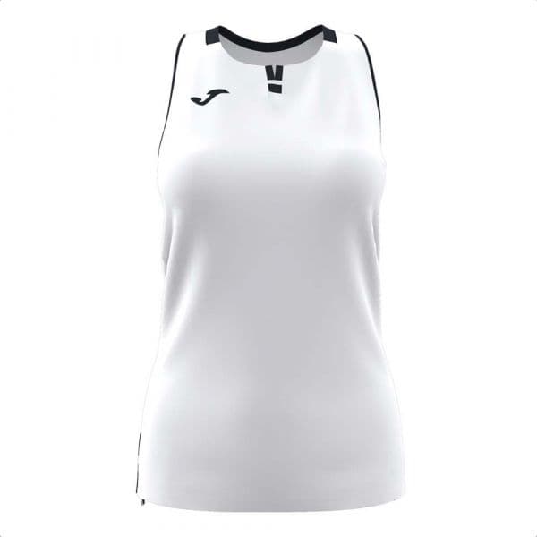 Joma Ranking Sleeveless T-shirt Branco XL Mulher