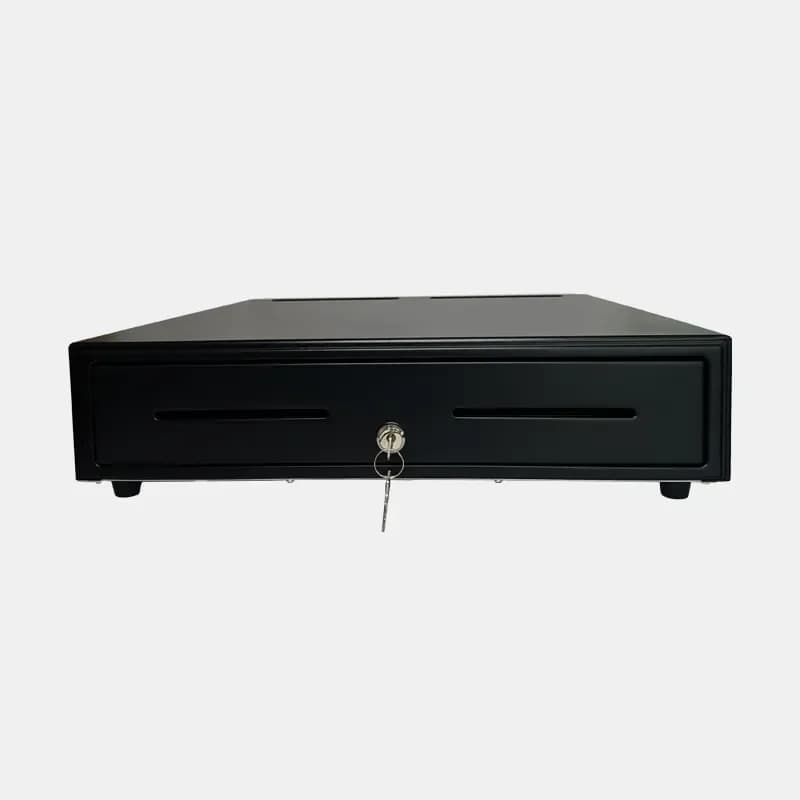 Premier Gaveta de Dinheiro 460 HQ-B Automática Preta 24V 5/8 Compartimentos