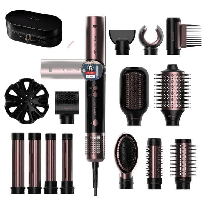 CECOTEC - ESCOVA MODELADORA AIRGLAM 14IN1 FLEX BLACK A01_EU01_114728