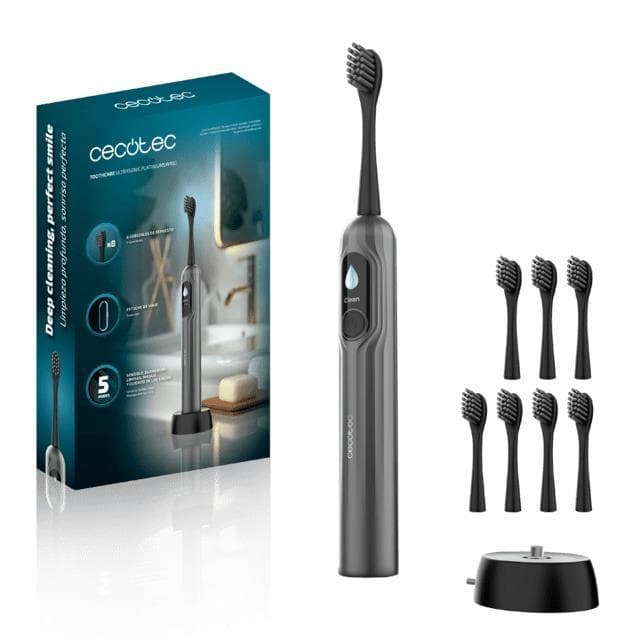 CECOTEC - ESCOVA DE DENTES ELÉTRICA ULTRASONIC PLATINIUMSWING A01_EU01_116289