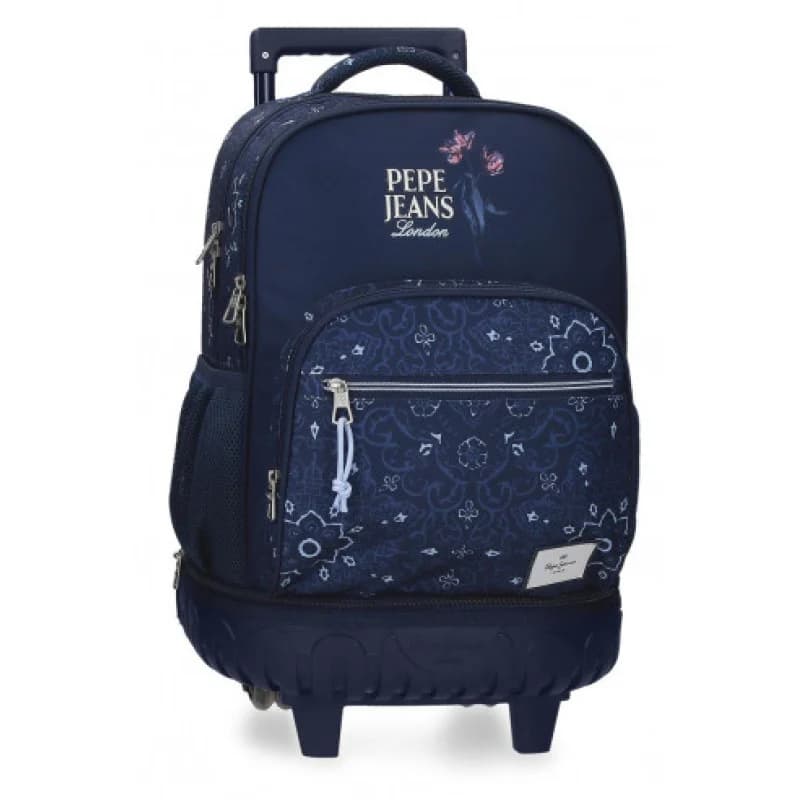 Mochila Trolley Escolar 43cm Lenay - Pepe Jeans