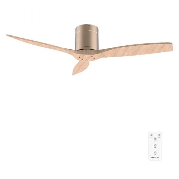 Cecotec Ventoinha de Teto EnergySilence Aero 5400 Classic Gold&LightWood