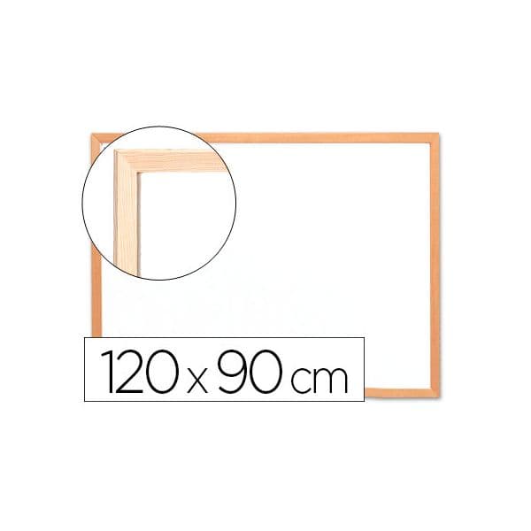 Q-Connect Quadro Branco 120x90cm Caixilho Madeira - KF03574
