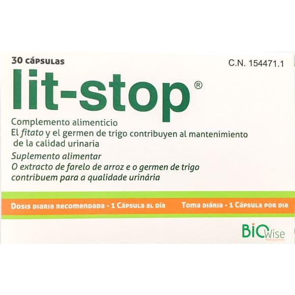 BioWise Lit-Stop 30 Cápsulas