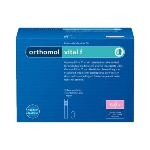 Orthomol Vital F 30 Porções de Pó + Cápsulas