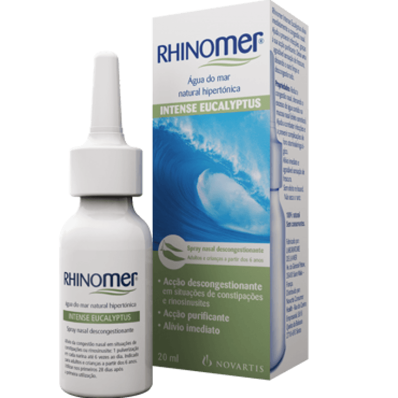 Novartis Rhinomer Intense Spray Nasal Eucaliptos 20ml