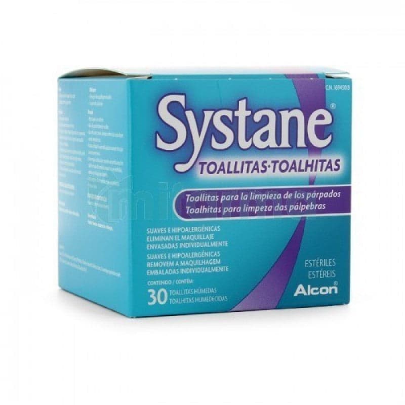 Alcon Systane Toalhitas para Limpeza das Pálpebras x30