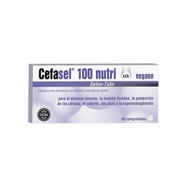 Cefak Cefasel 100 Nutri 60 Comprimidos