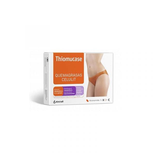 Almirall Queimador de Gordura Celulite Tiomucase 30 Comprimidos