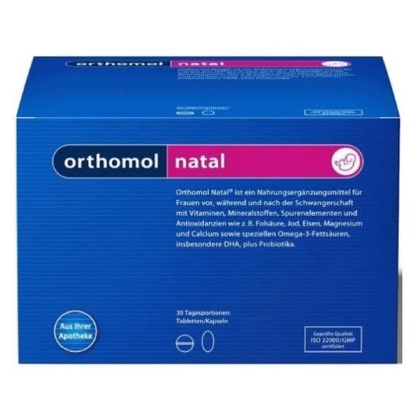 Orthomol Natal 30 Porções de Pó + Cápsulas