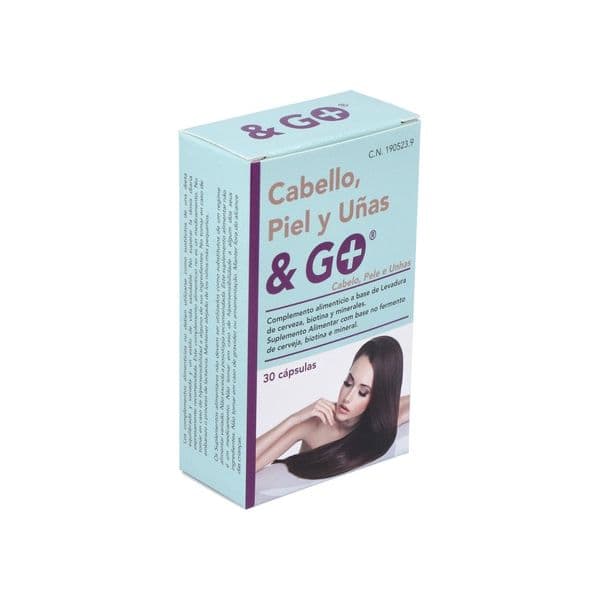 Pharma & Go Cabelo Pele e Unhas Tom 30 Cápsulas
